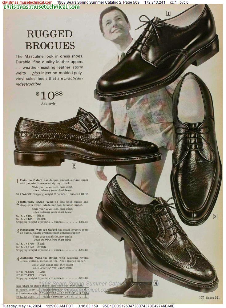 1968 Sears Spring Summer Catalog 2, Page 509