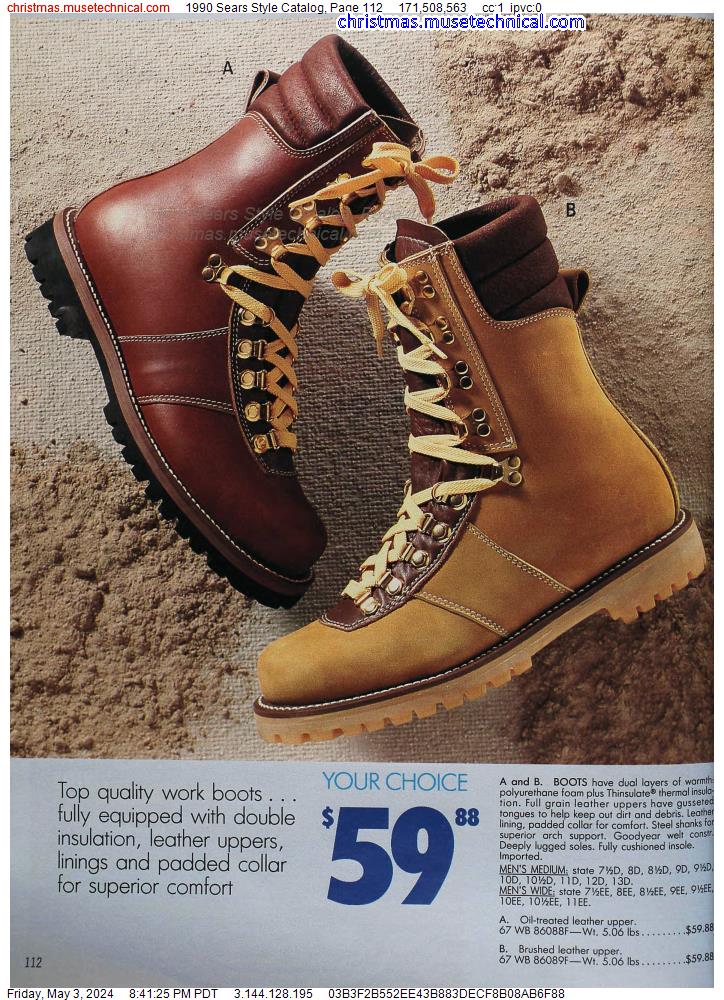 1990 Sears Style Catalog, Page 112