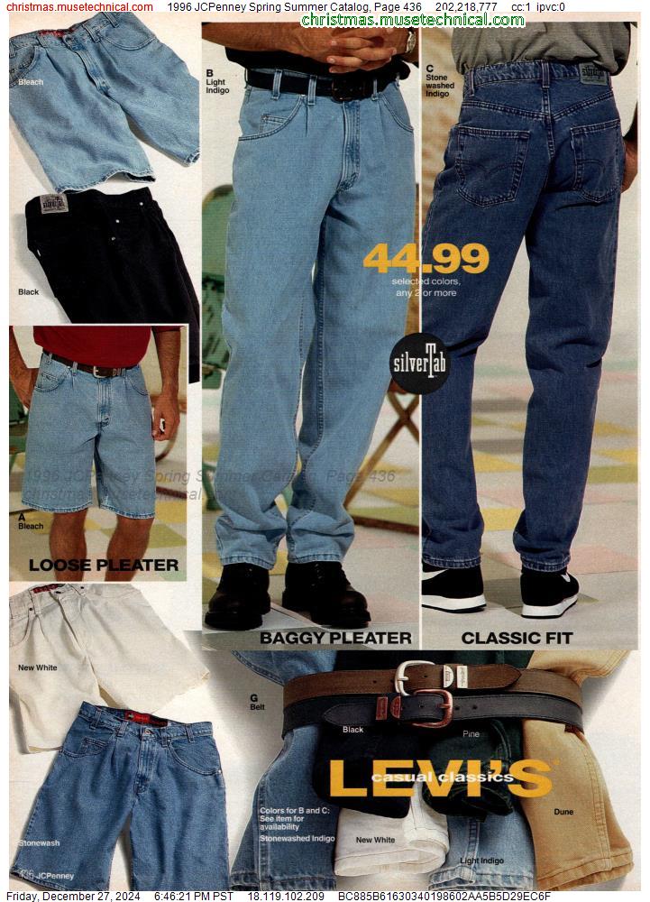 1996 JCPenney Spring Summer Catalog, Page 436