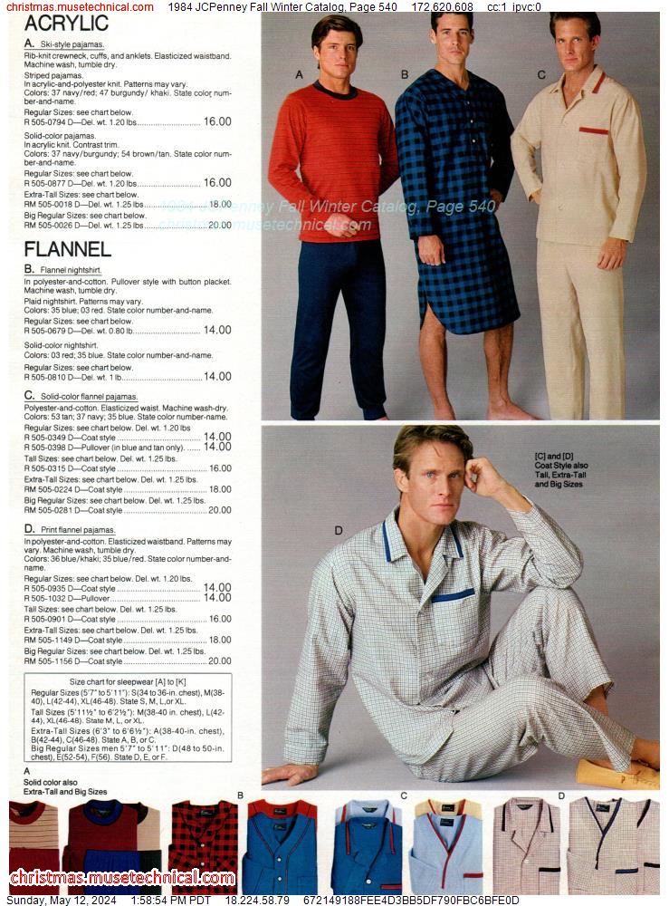 1984 JCPenney Fall Winter Catalog, Page 540