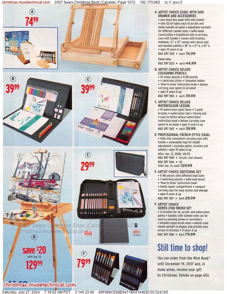 2007 Sears Christmas Book (Canada), Page 1072