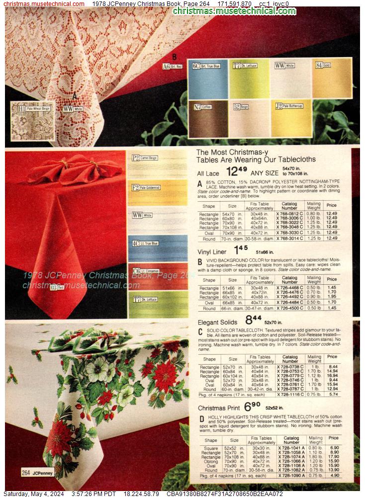 1978 JCPenney Christmas Book, Page 264