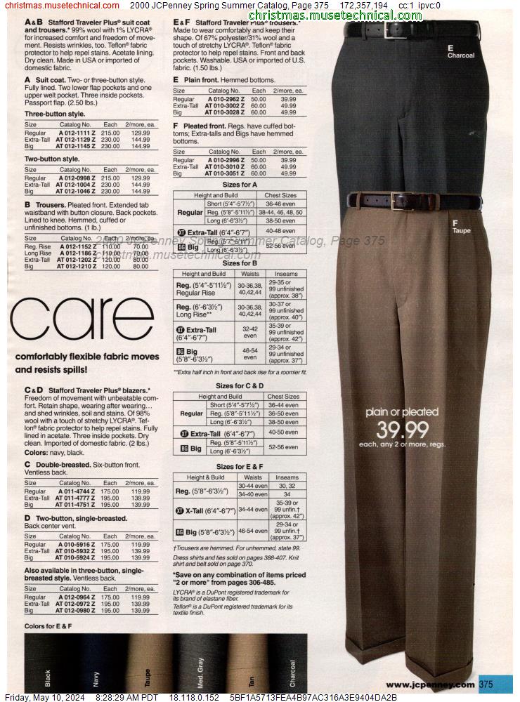 2000 JCPenney Spring Summer Catalog, Page 375