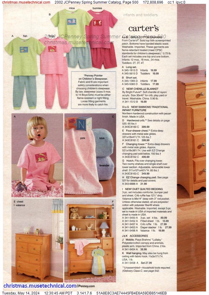 2002 JCPenney Spring Summer Catalog, Page 500