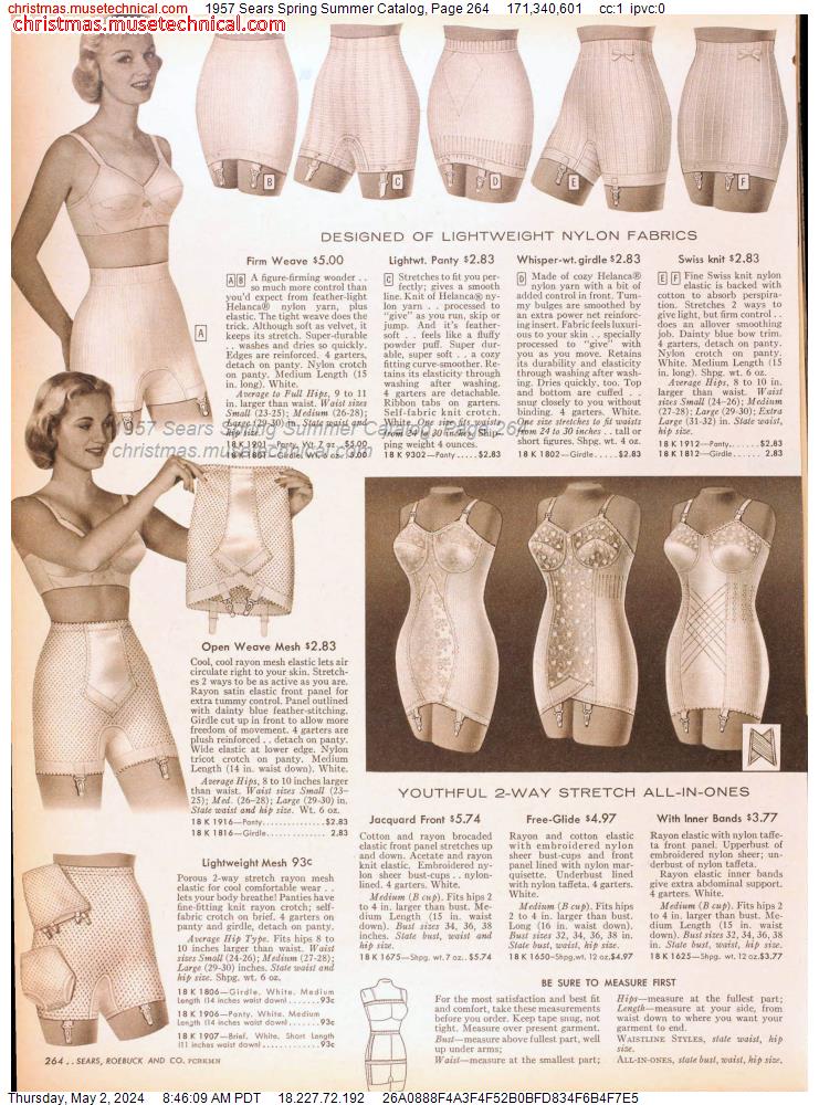 1957 Sears Spring Summer Catalog, Page 264