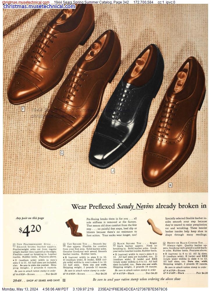 1944 Sears Spring Summer Catalog, Page 342