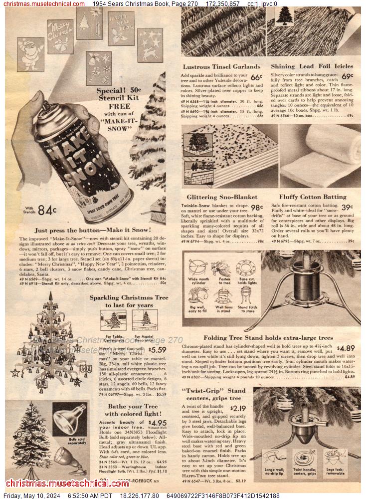 1954 Sears Christmas Book, Page 270