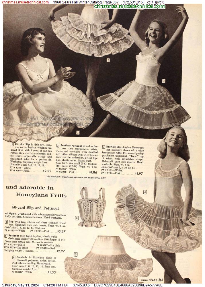 1960 Sears Fall Winter Catalog, Page 367