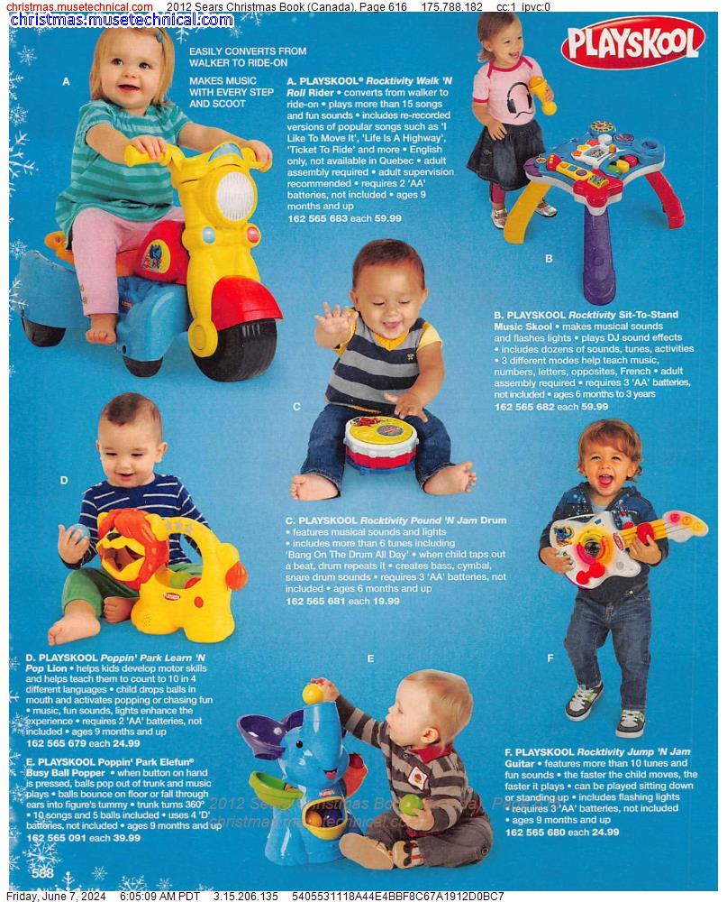 2012 Sears Christmas Book (Canada), Page 616