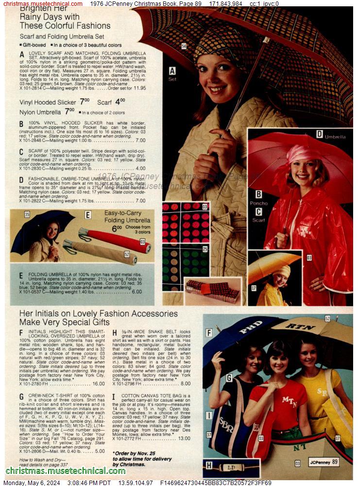 1976 JCPenney Christmas Book, Page 89
