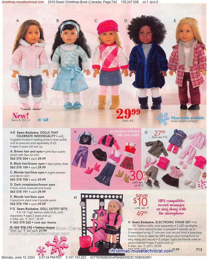 2010 Sears Christmas Book (Canada), Page 742
