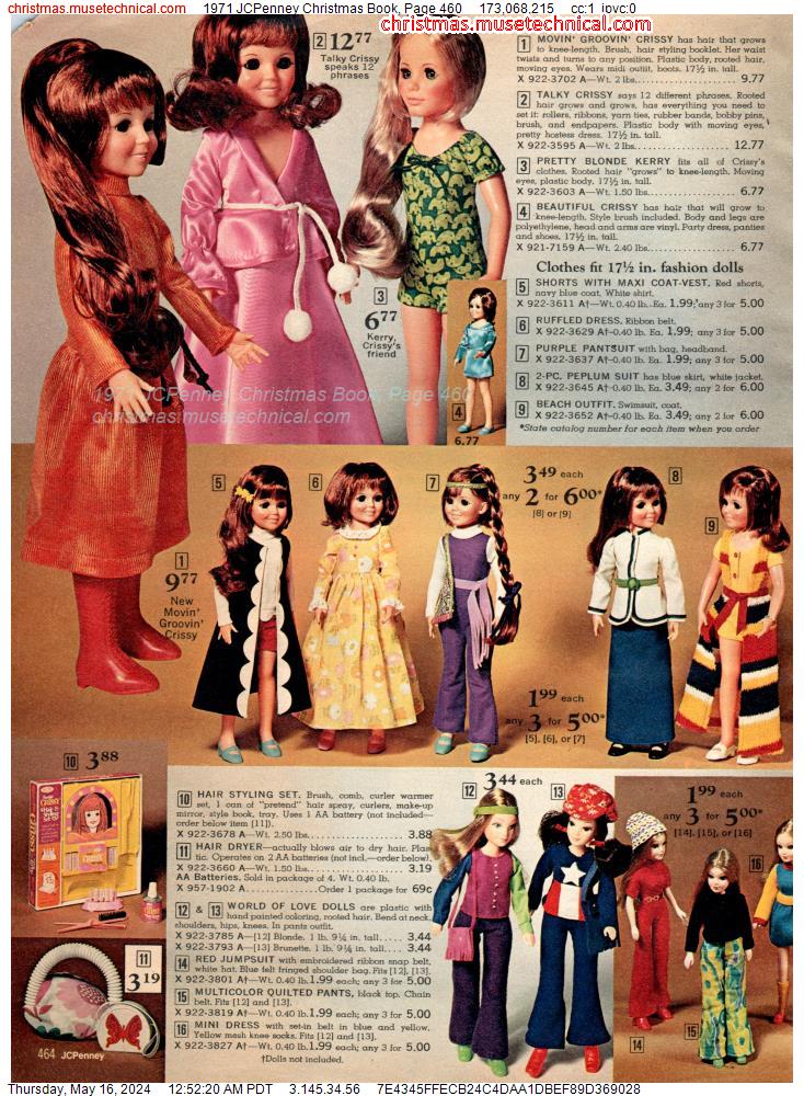 1971 JCPenney Christmas Book, Page 460