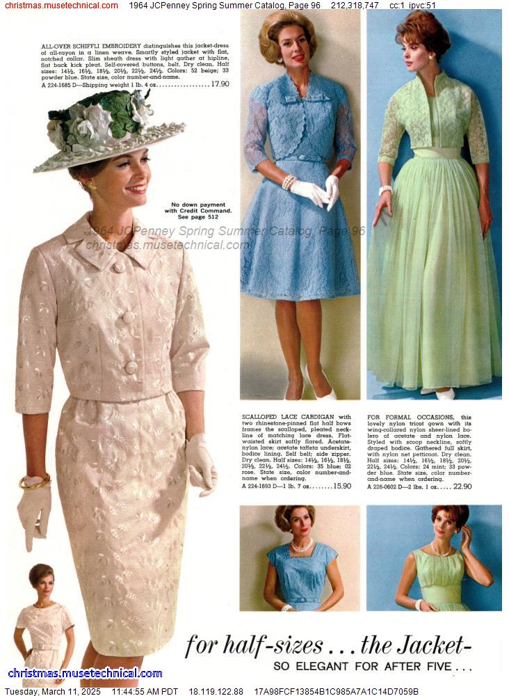 1964 JCPenney Spring Summer Catalog, Page 96