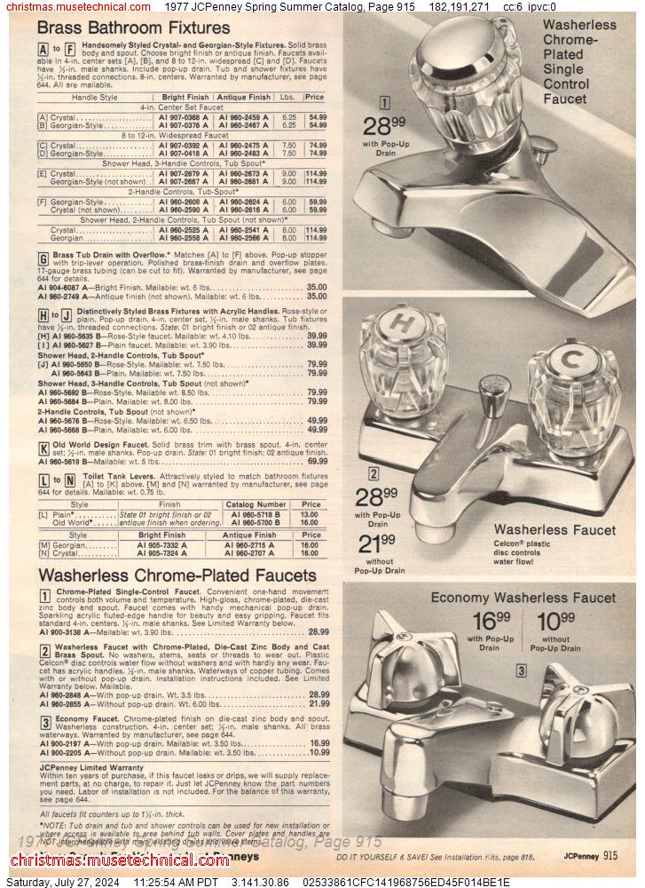 1977 JCPenney Spring Summer Catalog, Page 915