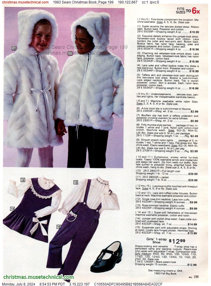 1983 Sears Christmas Book, Page 199