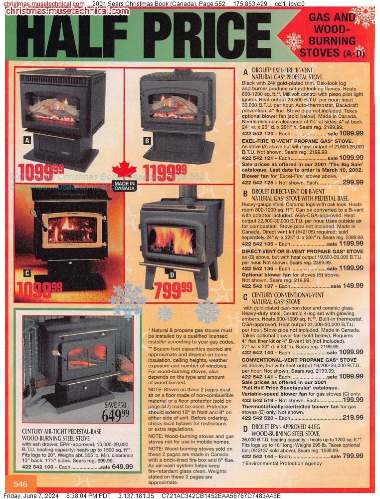 2001 Sears Christmas Book (Canada), Page 552