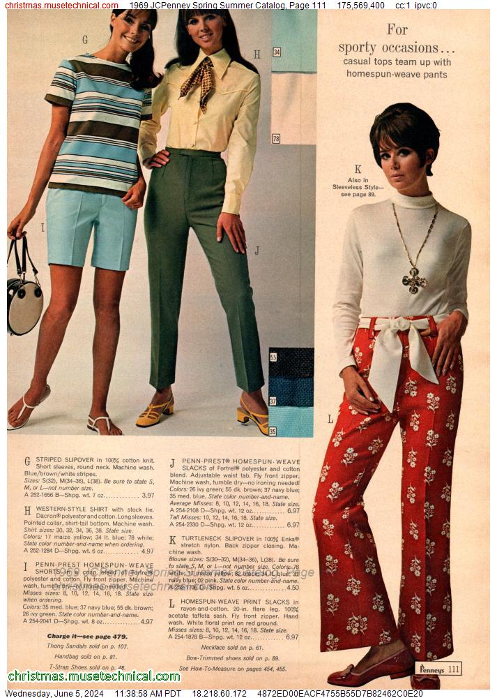 1969 JCPenney Spring Summer Catalog, Page 111
