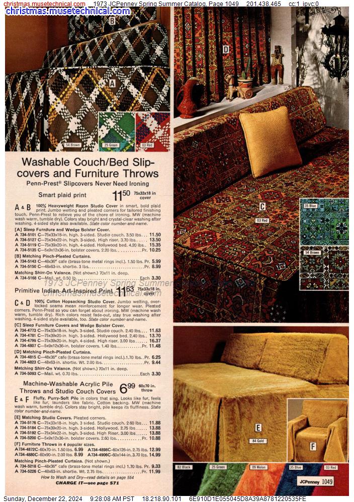 1973 JCPenney Spring Summer Catalog, Page 1049