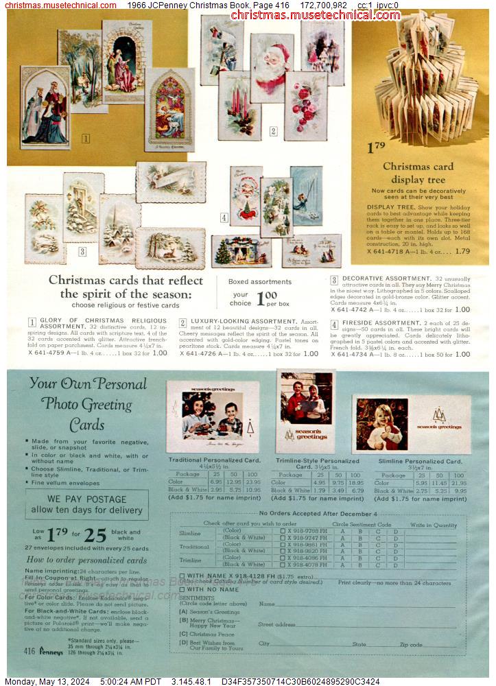 1966 JCPenney Christmas Book, Page 416