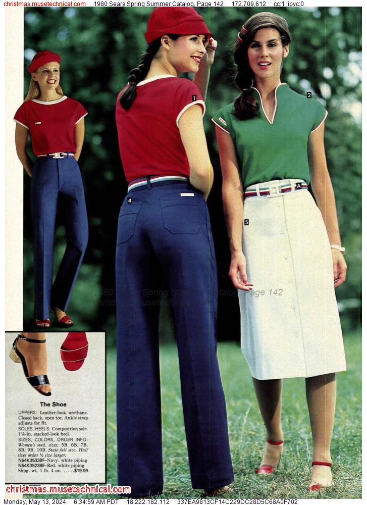 1980 Sears Spring Summer Catalog, Page 142