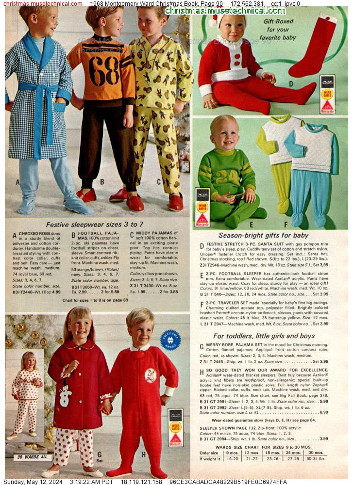 1968 Montgomery Ward Christmas Book, Page 90