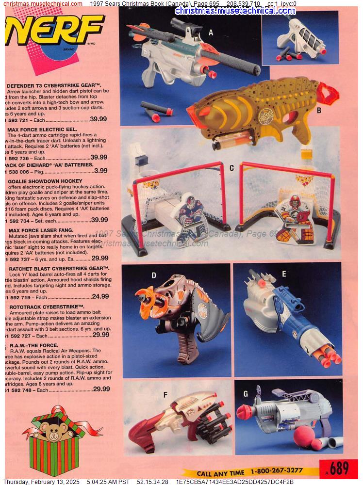 1997 Sears Christmas Book (Canada), Page 695