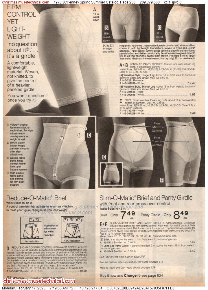 1978 JCPenney Spring Summer Catalog, Page 258