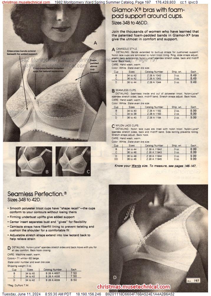 1982 Montgomery Ward Spring Summer Catalog, Page 197
