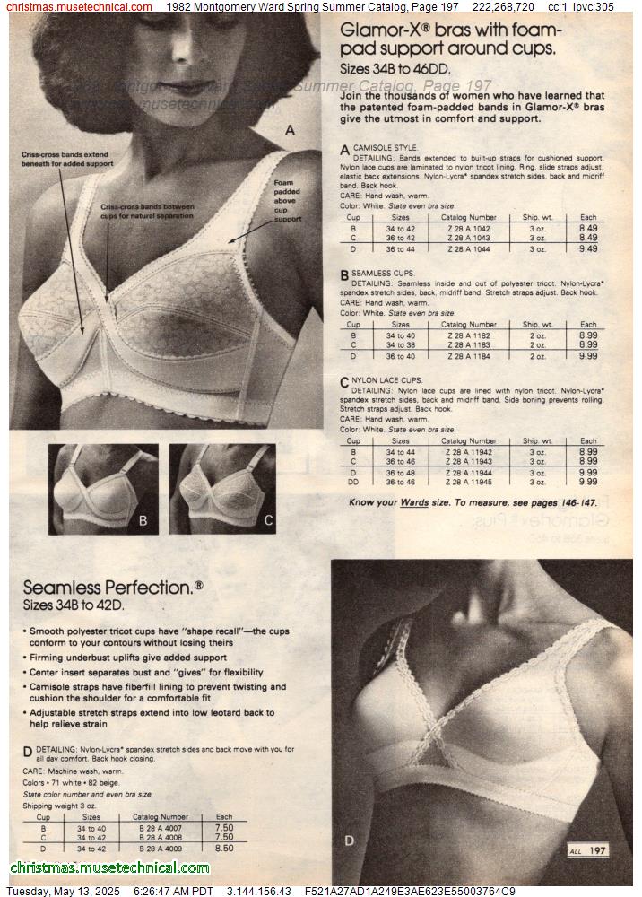 1982 Montgomery Ward Spring Summer Catalog, Page 197