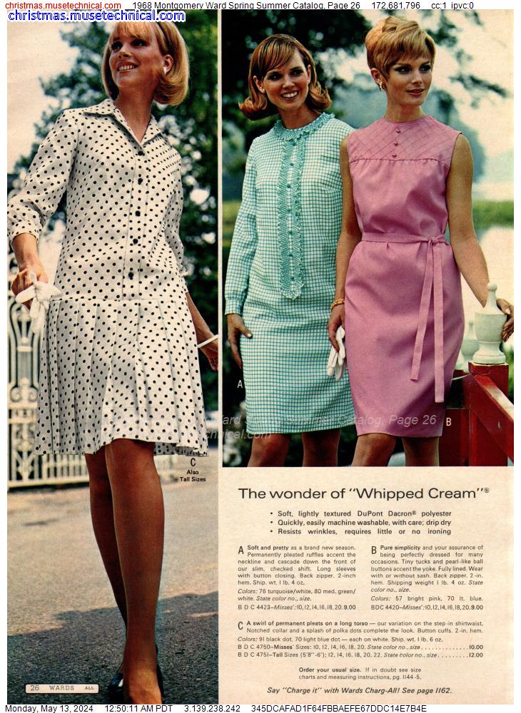1968 Montgomery Ward Spring Summer Catalog, Page 26