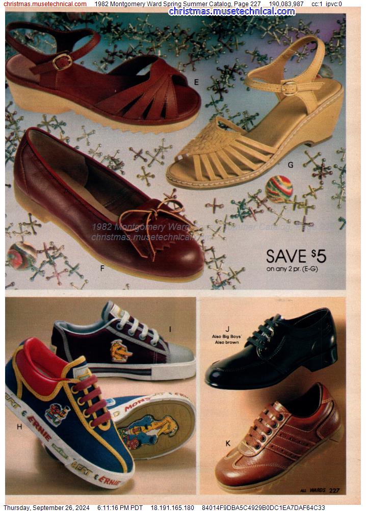 1982 Montgomery Ward Spring Summer Catalog, Page 227