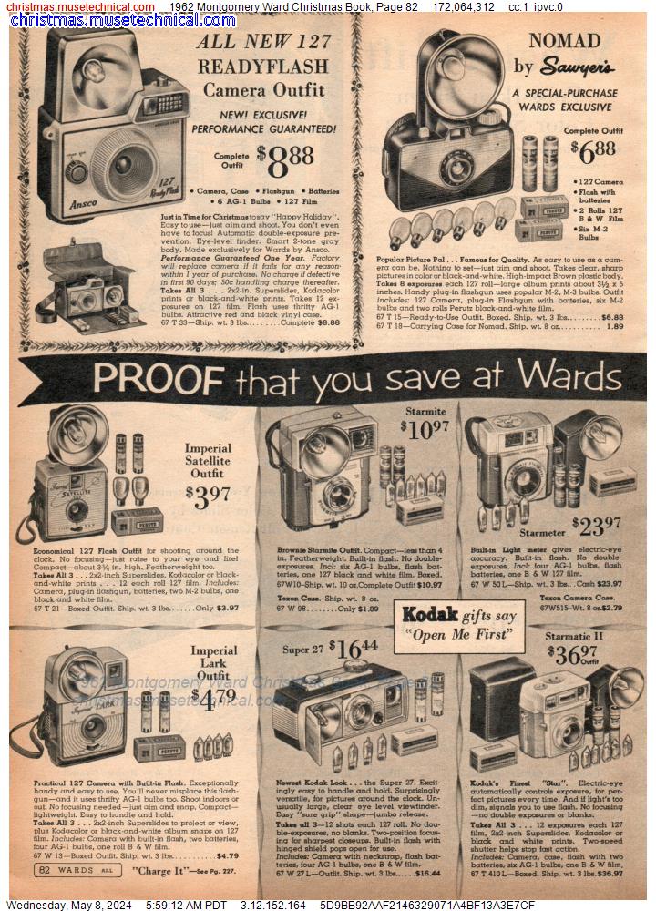 1962 Montgomery Ward Christmas Book, Page 82