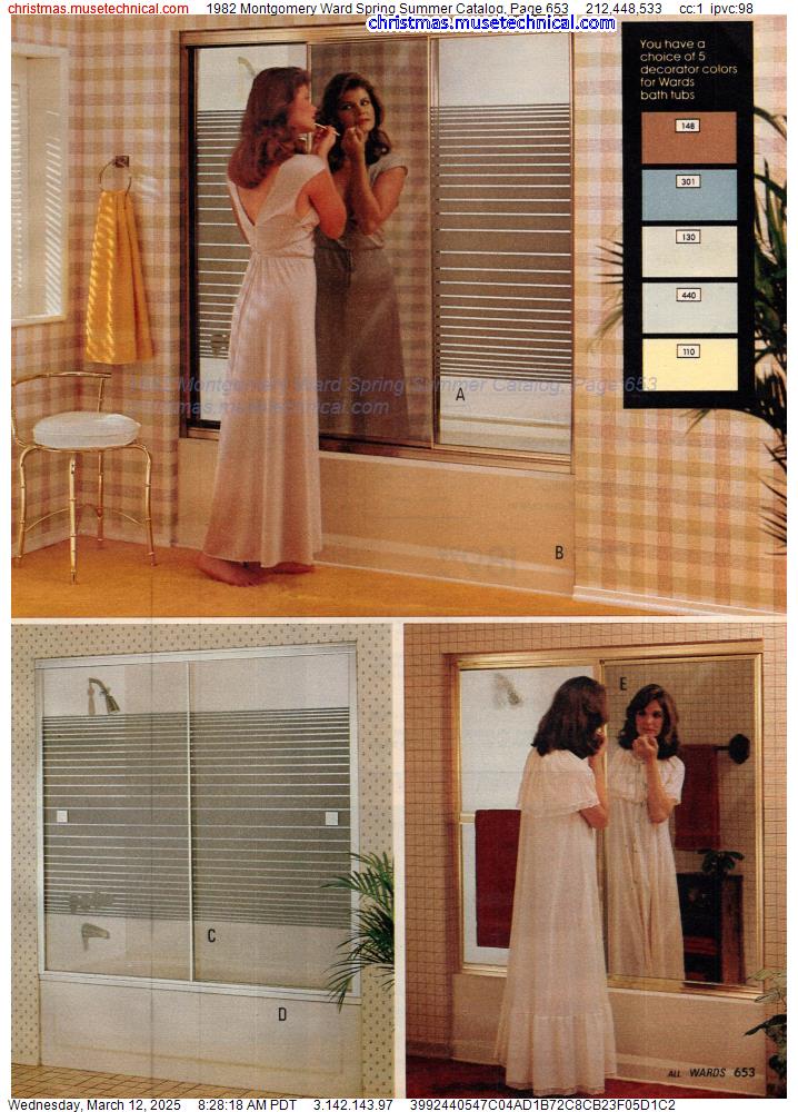 1982 Montgomery Ward Spring Summer Catalog, Page 653