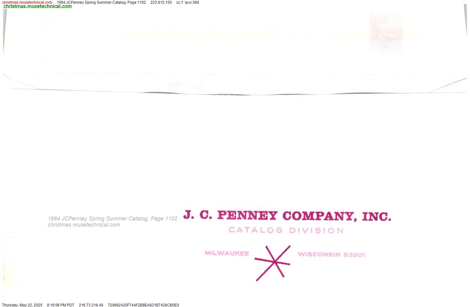1964 JCPenney Spring Summer Catalog, Page 1102