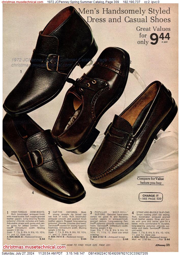 1972 JCPenney Spring Summer Catalog, Page 309