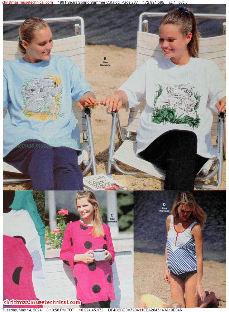 1991 Sears Spring Summer Catalog, Page 237
