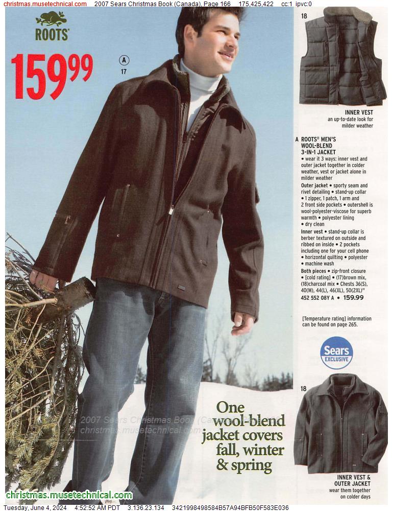 2007 Sears Christmas Book (Canada), Page 166