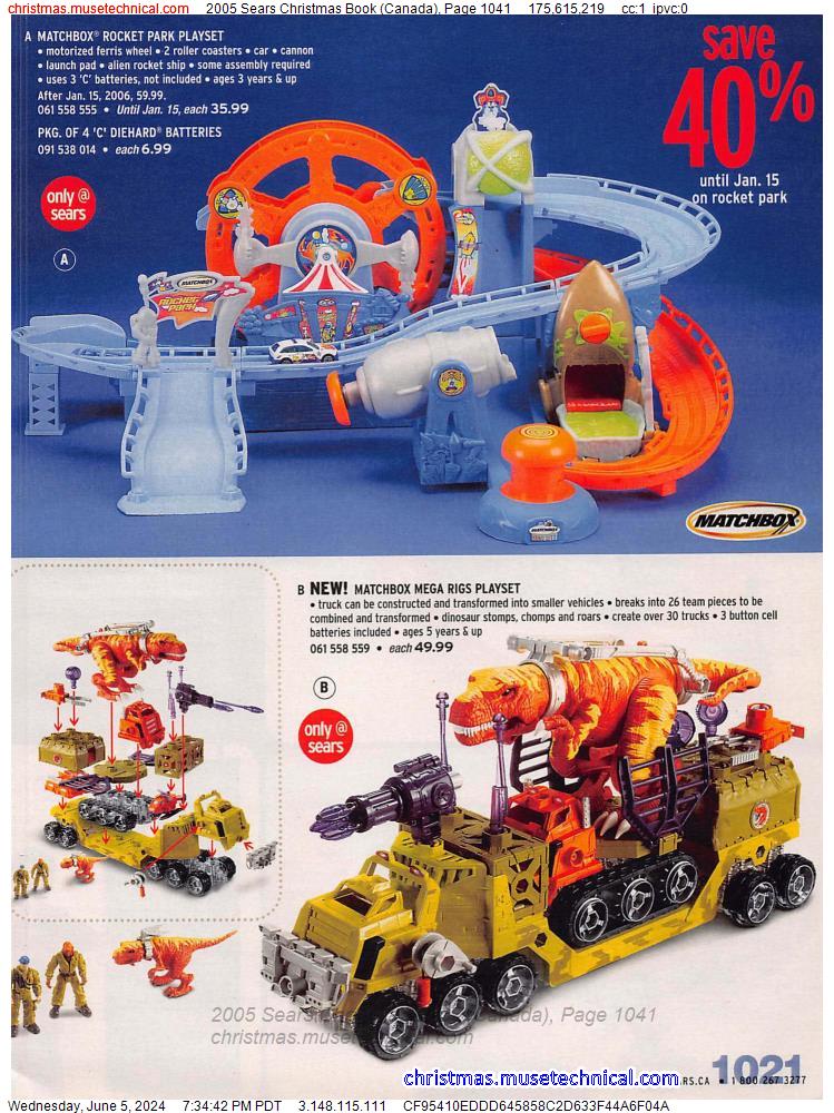 2005 Sears Christmas Book (Canada), Page 1041