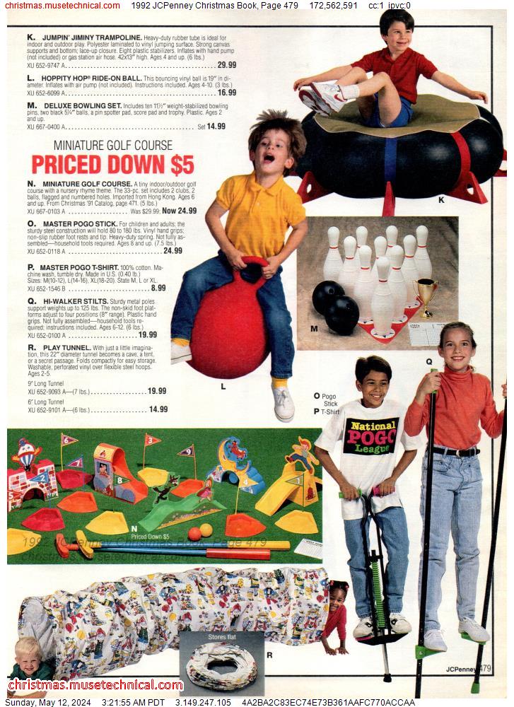 1992 JCPenney Christmas Book, Page 479