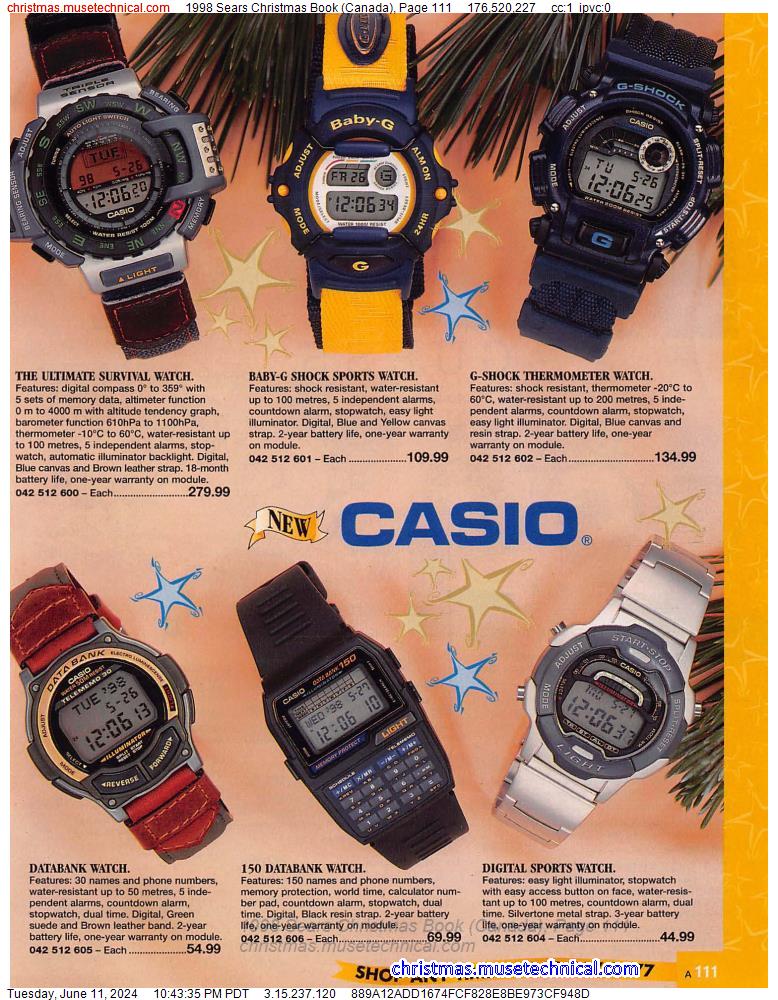 1998 Sears Christmas Book (Canada), Page 111