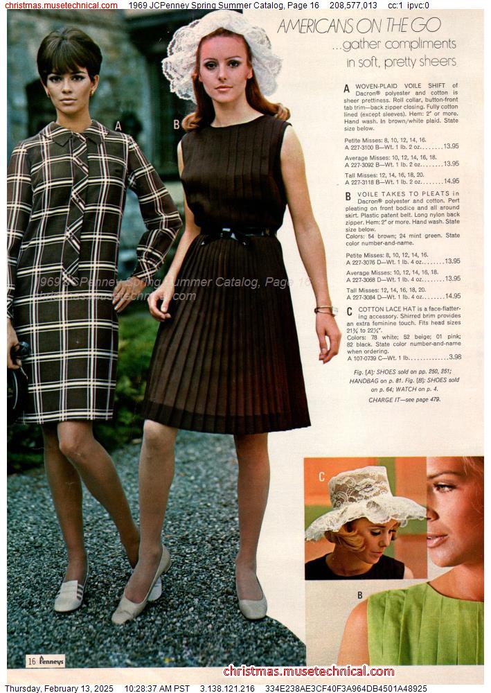 1969 JCPenney Spring Summer Catalog, Page 16