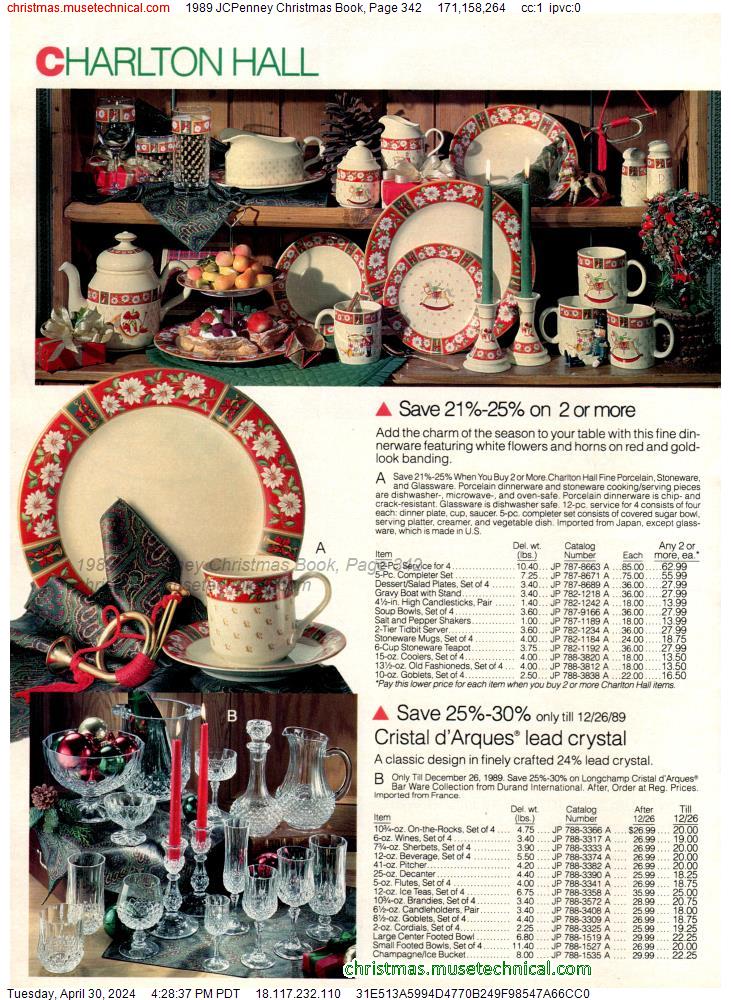 1989 JCPenney Christmas Book, Page 342