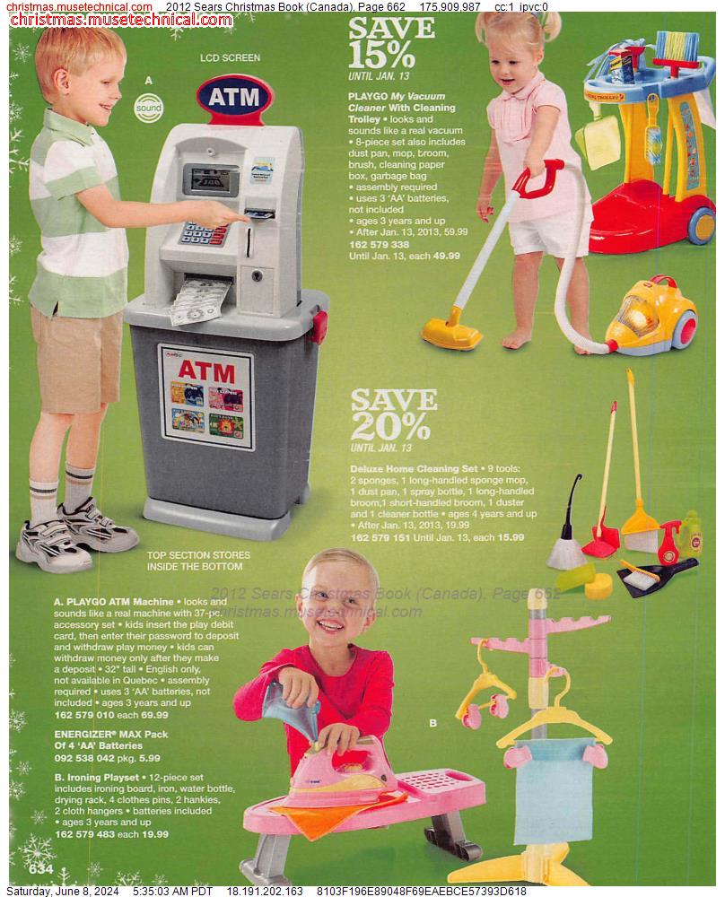 2012 Sears Christmas Book (Canada), Page 662