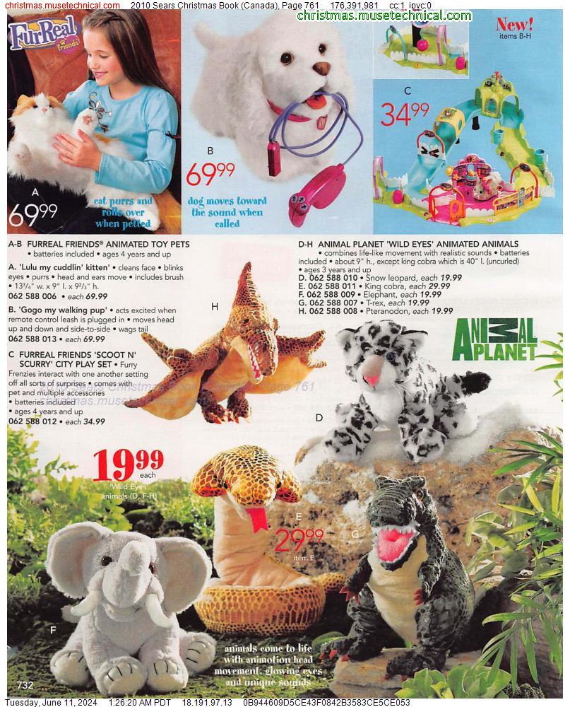 2010 Sears Christmas Book (Canada), Page 761
