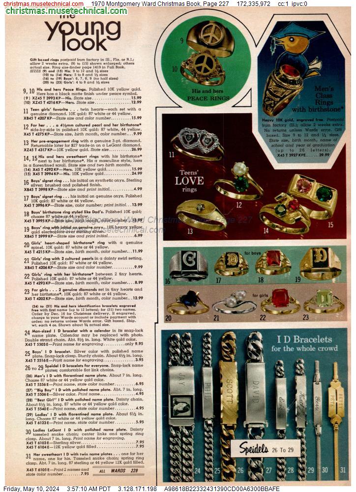 1970 Montgomery Ward Christmas Book, Page 227