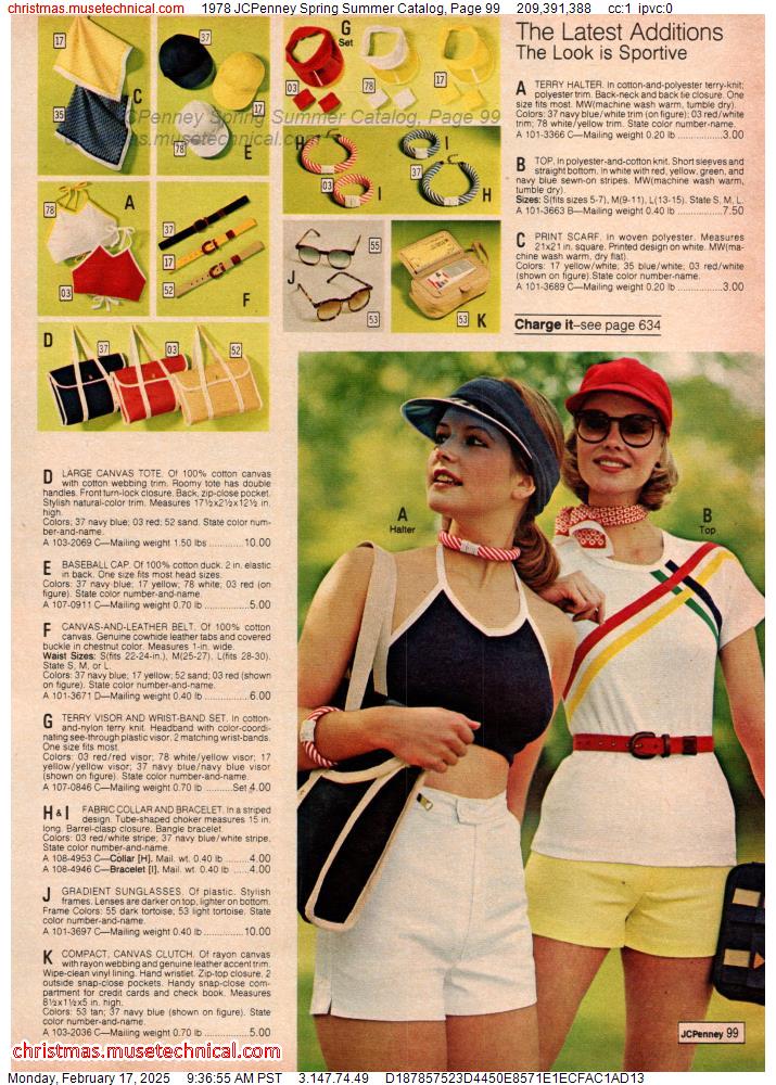 1978 JCPenney Spring Summer Catalog, Page 99