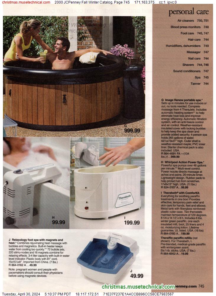 2000 JCPenney Fall Winter Catalog, Page 745