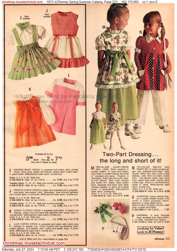 1973 JCPenney Spring Summer Catalog, Page 373