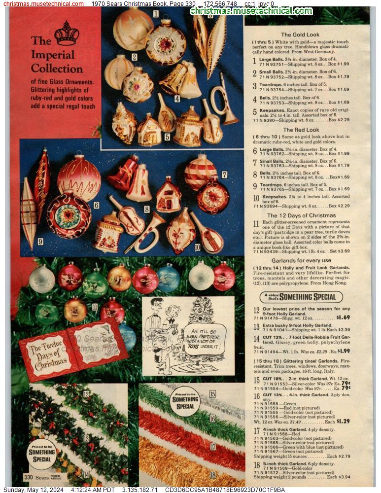 1970 Sears Christmas Book, Page 330