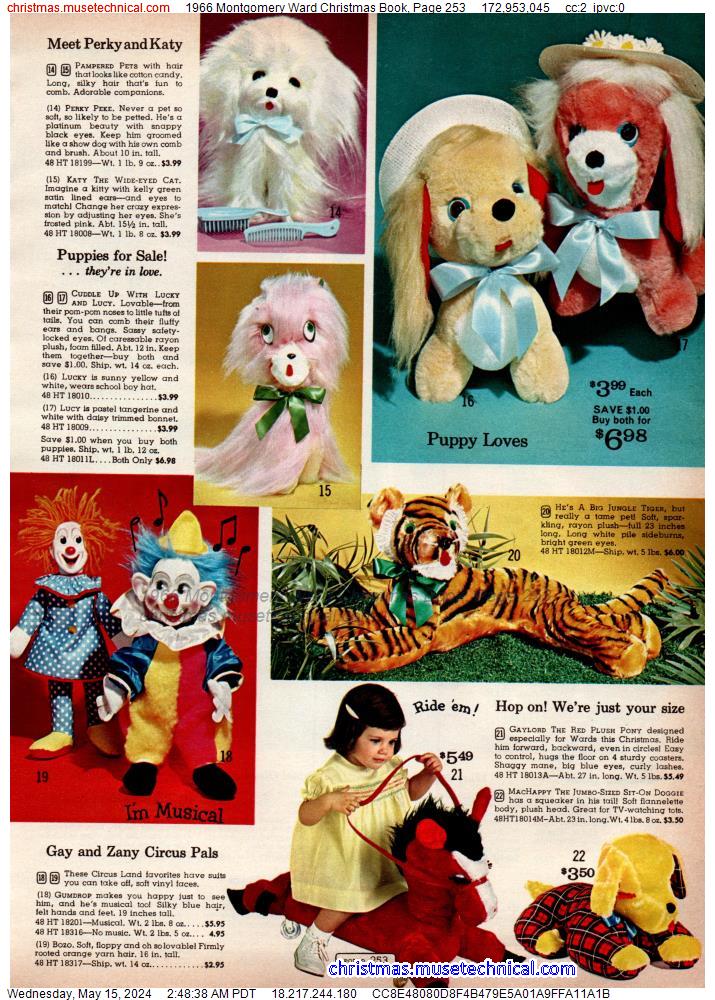 1966 Montgomery Ward Christmas Book, Page 253